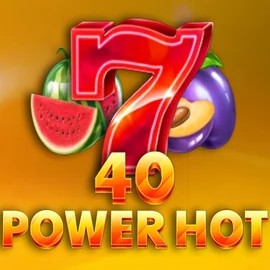 Official Slots logo: 40 Power Hot by Amusnet Interactive at Festival Play Casino