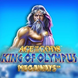 Age Of The Gods: King of Olympus Megaways by Origins, showcased at festivalplaycasino.eu.com – game logo