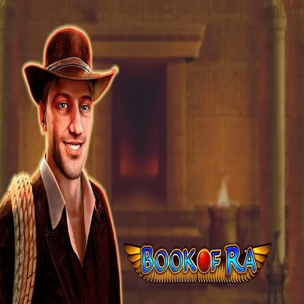 Book of Ra slot visual from Greentube available on festivalplaycasino.eu.com