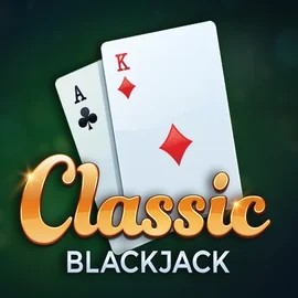 Classic Blackjack slot icon by Red Tiger Gaming, available at Festival Play Casino