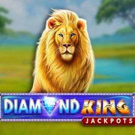 Jackpots logo of Diamond King Jackpots from SpinPlay Games at Festival Play Casino