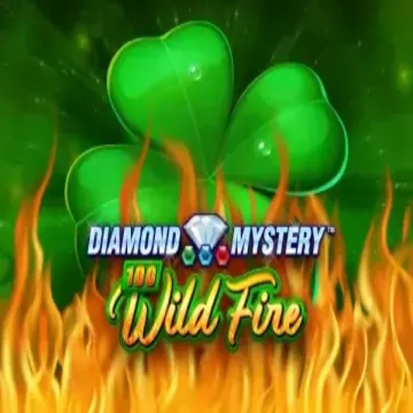 Diamond Mystery 100 Wild Fire slot logo by Greentube at Festival Play Casino