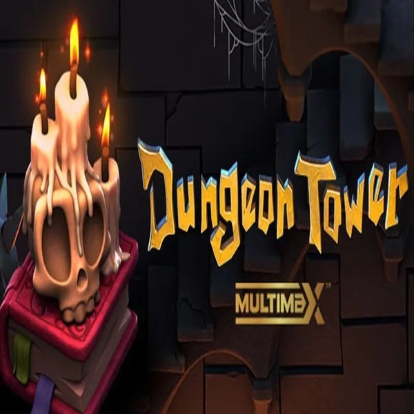 Dungeon Tower logo by Peter &amp; Sons at Festival Play Casino