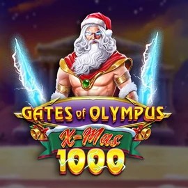 Gates of Olympus Xmas 1000 logo by Pragmatic Play at Festival Play Casino
