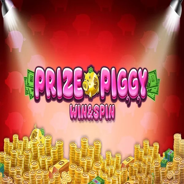 Prize Piggy Win &amp; Spin game by Inspired Gaming – logo hosted on Festival Play Casino