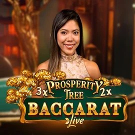 Prosperity Tree Baccarat game by Evolution – logo hosted on Festival Play Casino