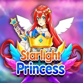 Starlight Princess slot logo by Pragmatic Play at Festival Play Casino