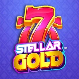Official Slots logo: Stellar Gold by Snowborn Games at Festival Play Casino