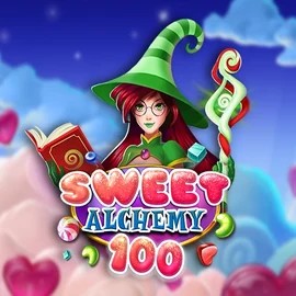 Sweet Alchemy 100 slot logo by  at Festival Play Casino