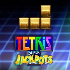 Official Jackpots logo: Tetris Super Jackpots by WMS at Festival Play Casino