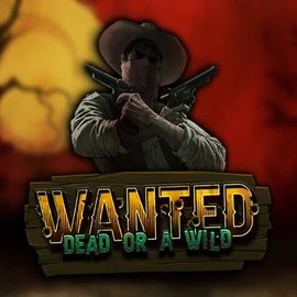 Official Slots logo: Wanted Dead or a Wild by Hacksaw Gaming at Festival Play Casino