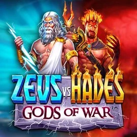 Zeus vs Hades: Gods of War slot logo by Pragmatic Play at Festival Play Casino